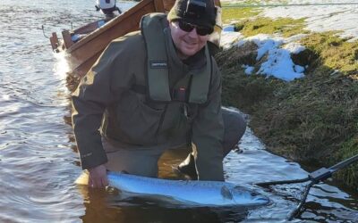 DUDLEY AND EUNICE BATTER MUCH OF SCOTLAND BUT THE RIVER TAY CONTINUES TO PRODUCE SOME TOP QUALITY SPRING SALMON!