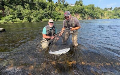 MOTHER NATURE CONSPIRES AGAINST ANGLERS ON THE RIVER TAY!